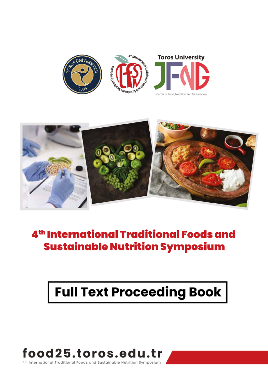 5. Uluslararası Geleneksel Gıdalar ve Sürdürülebilir Beslenme Sempozyumu